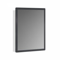 Зеркальный шкаф Норта Монти 50 графит код 101304
