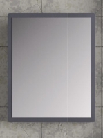 Зеркальный шкаф Норта Монти 60 графит код 101305