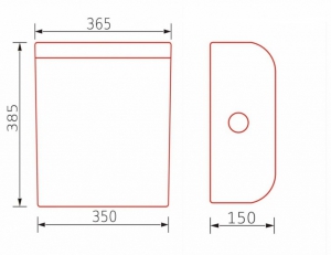 Унитаз-компакт Gesso Юпитер W103 код A004285