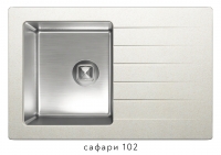 Комбинированная кухонная мойка TOLERO TWIST TTS-760 сафари код 101583-102