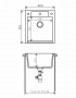 Кварцевая мойка для кухни TOLERO R-117 темно-бежевая код 101794