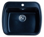 Мойка для кухни мрамор Granicom G-003 антрацит (черный) код 100257