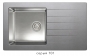Комбинированная кухонная мойка TOLERO TWIST TTS-860 серая код 101590-701