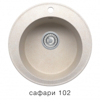 Кварцевая мойка для кухни TOLERO R-108 сафари код 100109