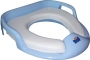 Накладка на унитаз детская мягкая Bossbaby голубая код 100418